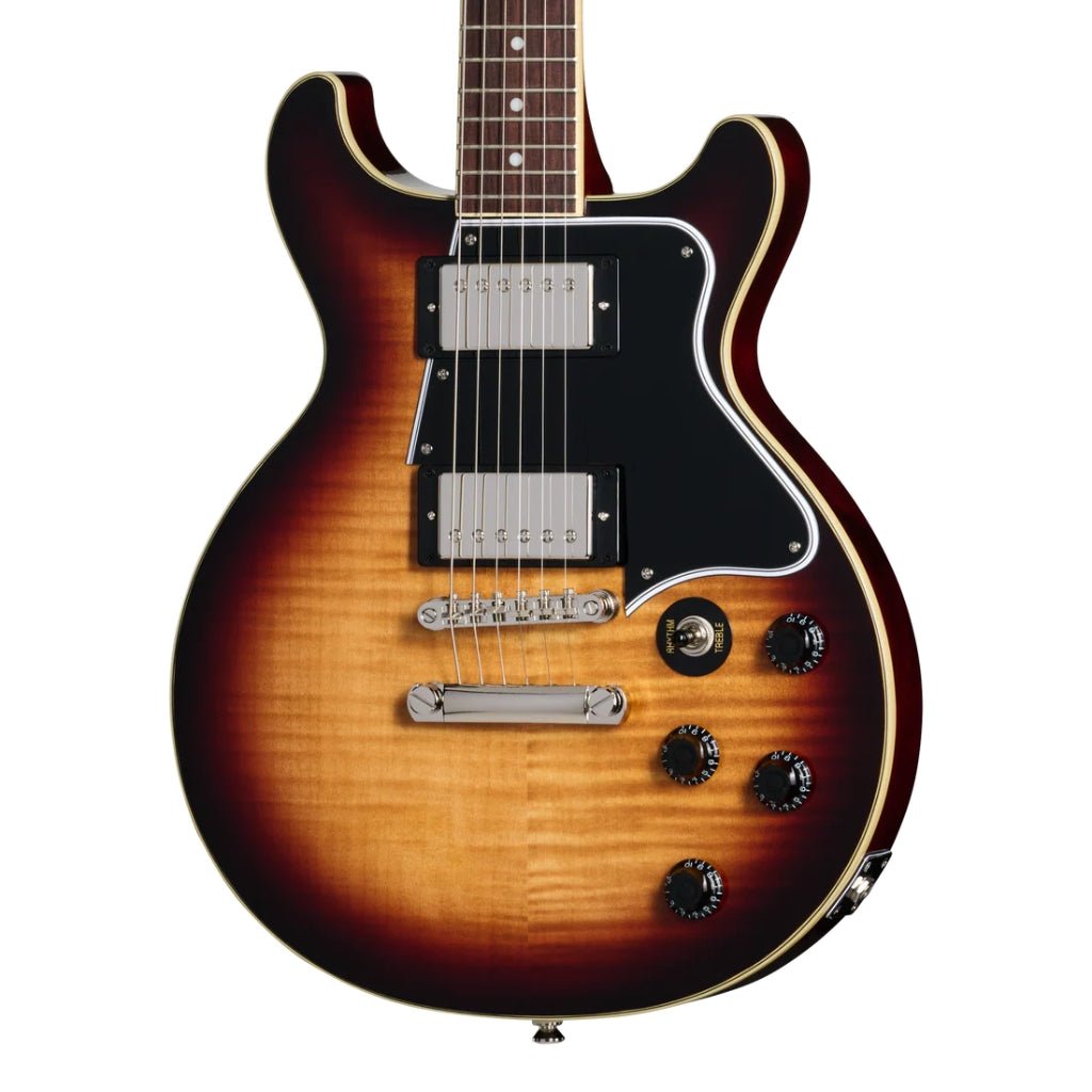 Epiphone Les Paul Special Double Cut Figured - Bourbon Burst Electric Guitars Sky Music