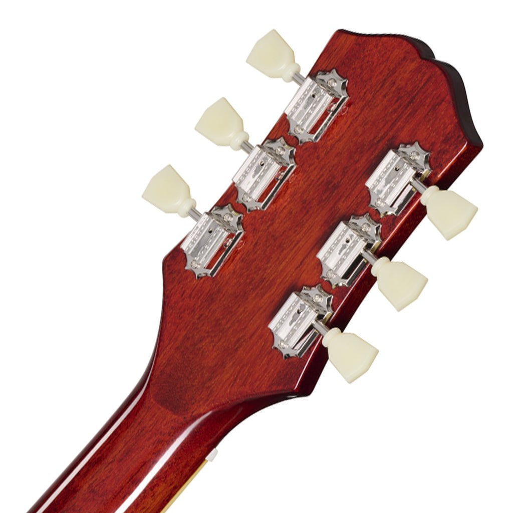 Epiphone Les Paul Standard 50s Figured Top Left Handed - Washed Cherry Sunburst Electric Guitars Sky Music