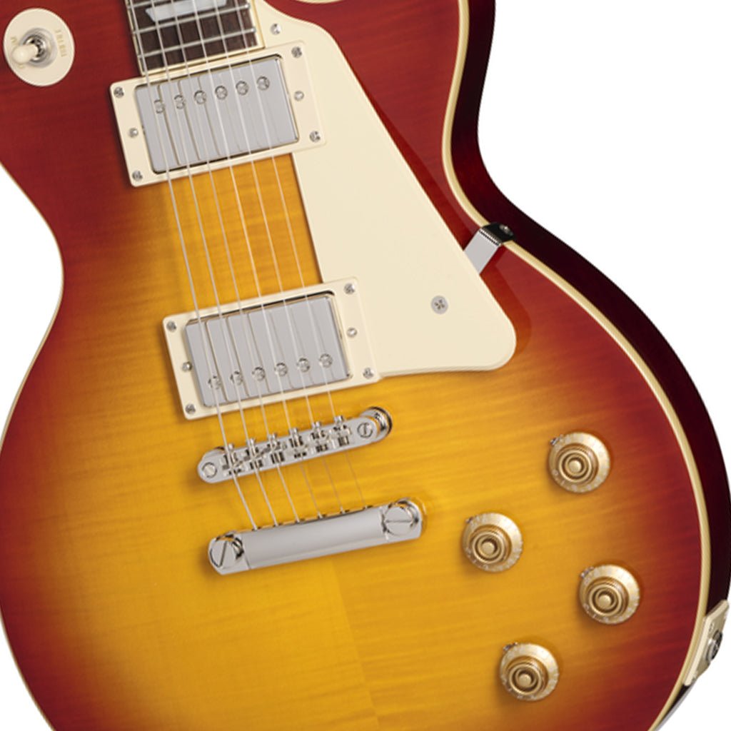 Epiphone Les Paul Standard 50s Figured Top - Washed Cherry Sunburst Electric Guitars Sky Music