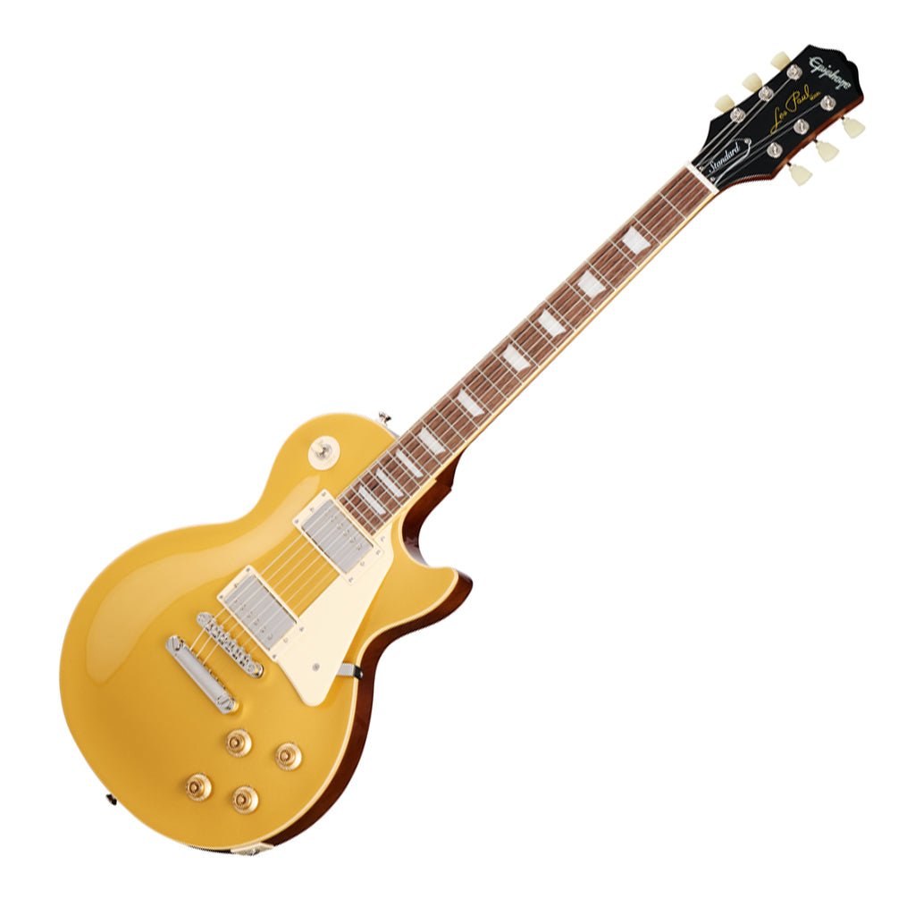 Epiphone Les Paul Standard 50s with Premium Gig Bag - Goldtop Electric Guitars Sky Music