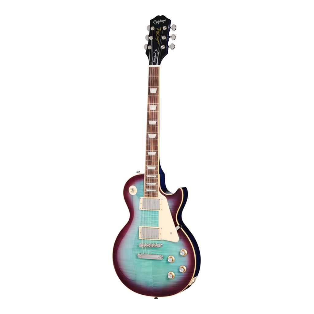 Epiphone Les Paul Standard 60s Figured Top with Premium Gig Bag - Blueberry Electric Guitars Sky Music