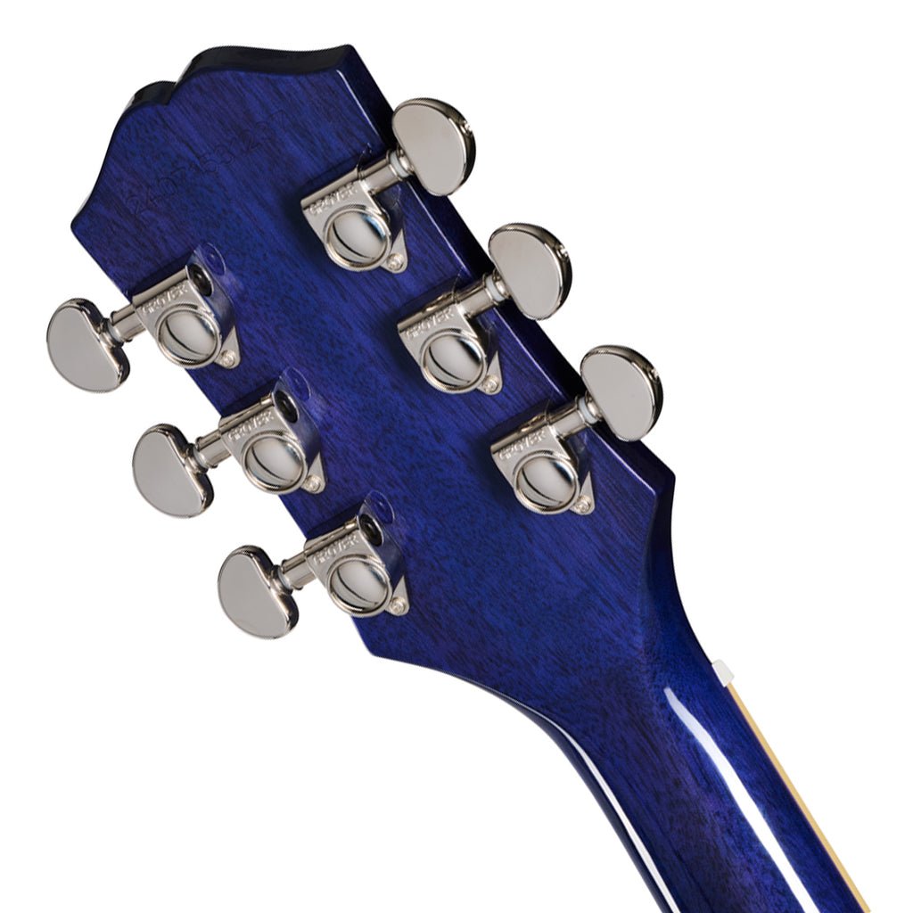 Epiphone Les Paul Standard 60s Figured Top with Premium Gig Bag - Blueberry Electric Guitars Sky Music