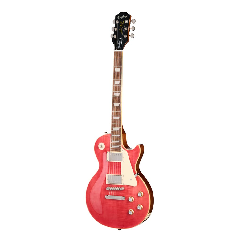 Epiphone Les Paul Standard 60s Figured Top with Premium Gig Bag - Fucshia Electric Guitars Sky Music