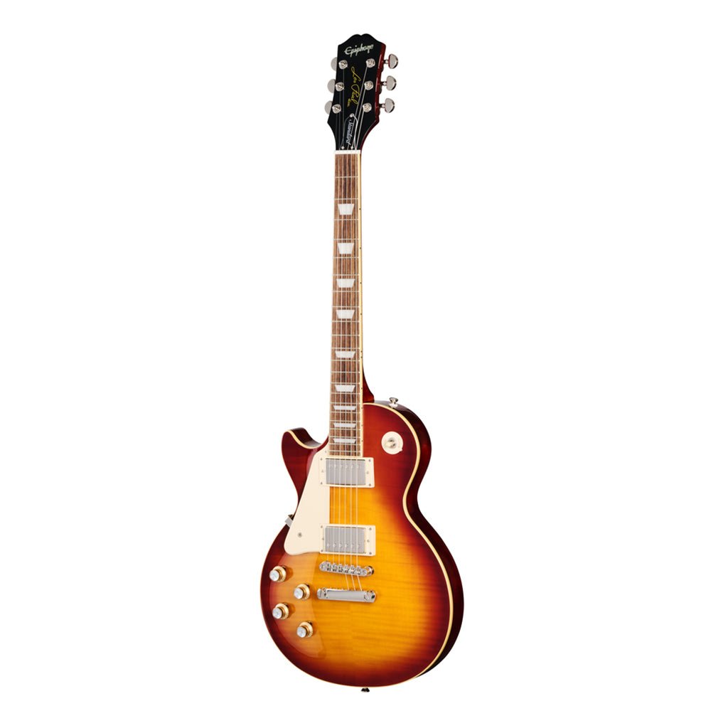Epiphone Les Paul Standard 60s Figured Top with Premium Gig Bag Left Handed - Iced Tea Electric Guitars Sky Music