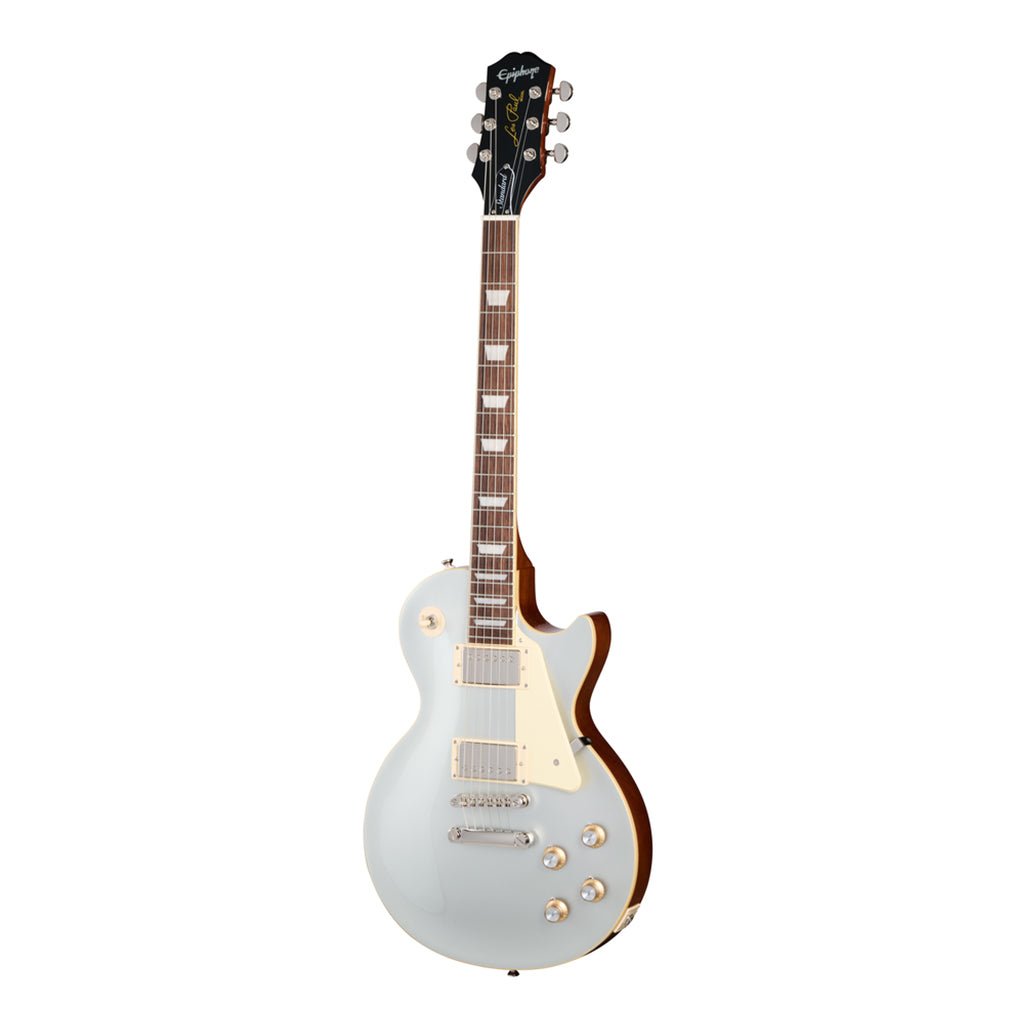 Epiphone Les Paul Standard 60s with Premium Gig Bag - Silver Mist Electric Guitars Sky Music