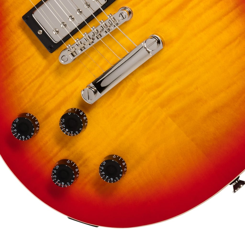 Epiphone Les Paul Tribute Electric Guitar - Heritage Cherry Sunburst, Left Handed Electric Guitars Sky Music