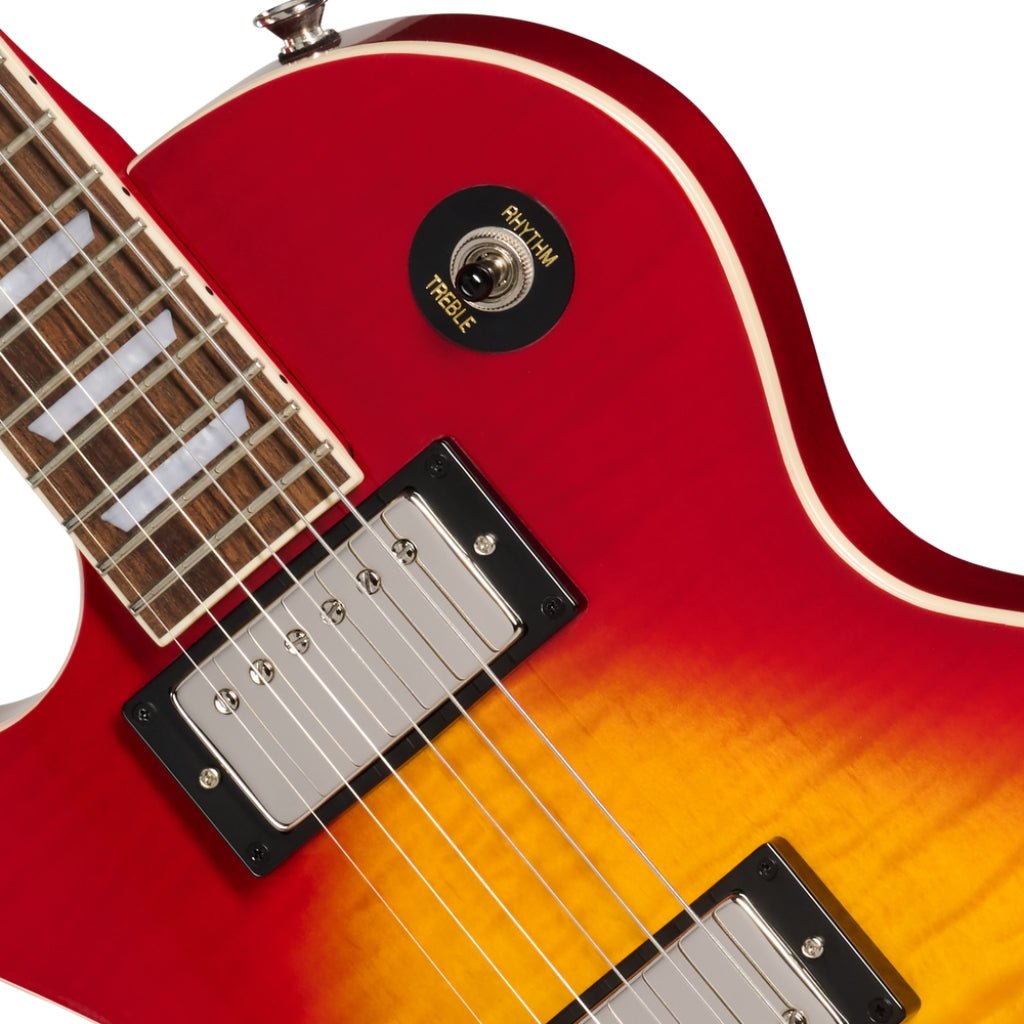 Epiphone Les Paul Tribute Electric Guitar - Heritage Cherry Sunburst, Left Handed Electric Guitars Sky Music