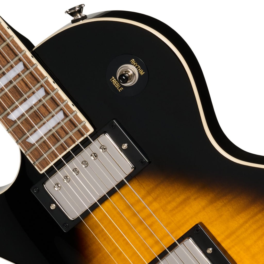 Epiphone Les Paul Tribute Electric Guitar - Vintage Sunburst, Left Handed Electric Guitars Sky Music