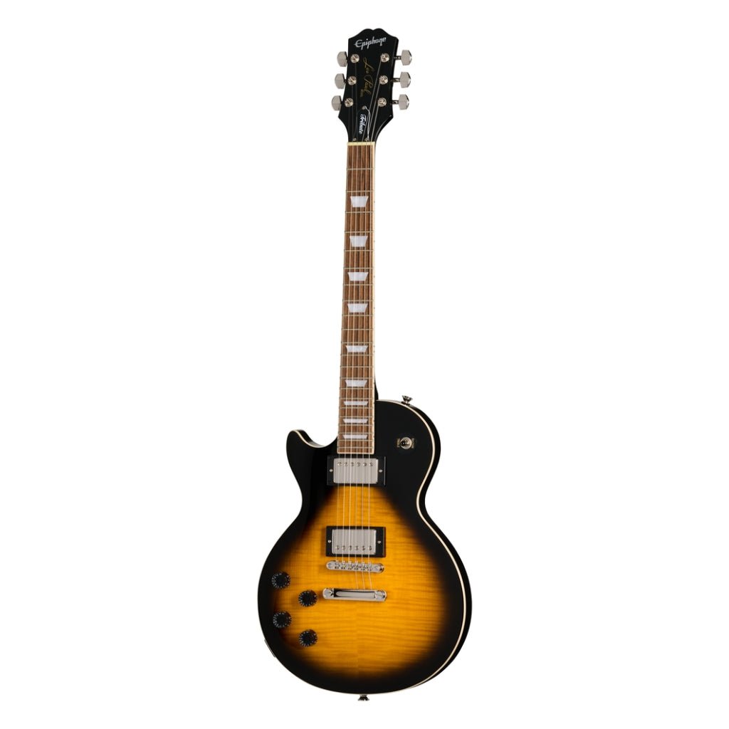 Epiphone Les Paul Tribute Electric Guitar - Vintage Sunburst, Left Handed Electric Guitars Sky Music