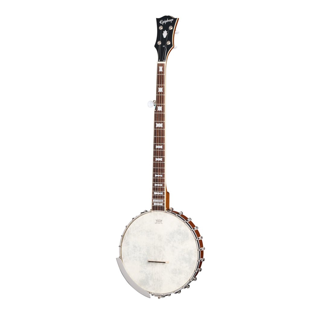 Epiphone Mastertone Bowtie Open Back Banjo Natural Banjos Sky Music