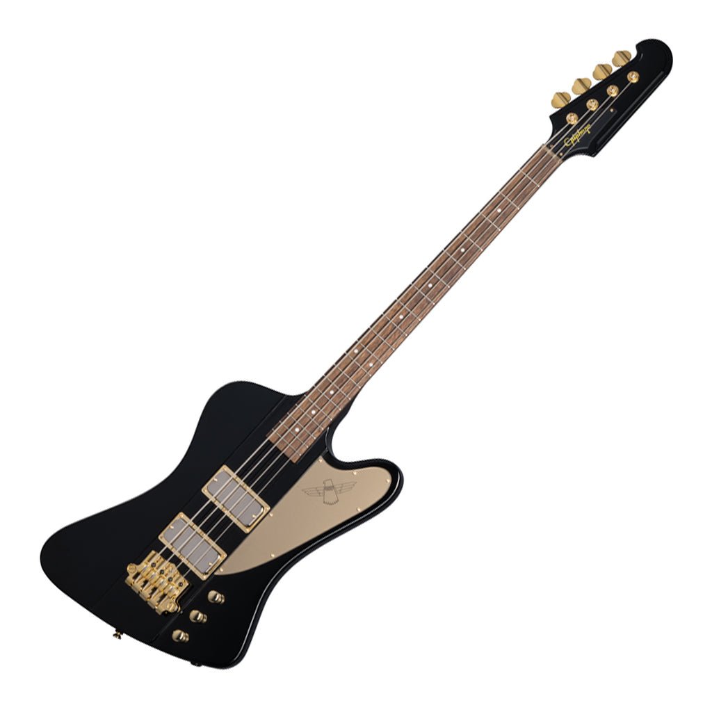 Epiphone Rex Brown Thunderbird Bass in Ebony Bass Guitars Sky Music