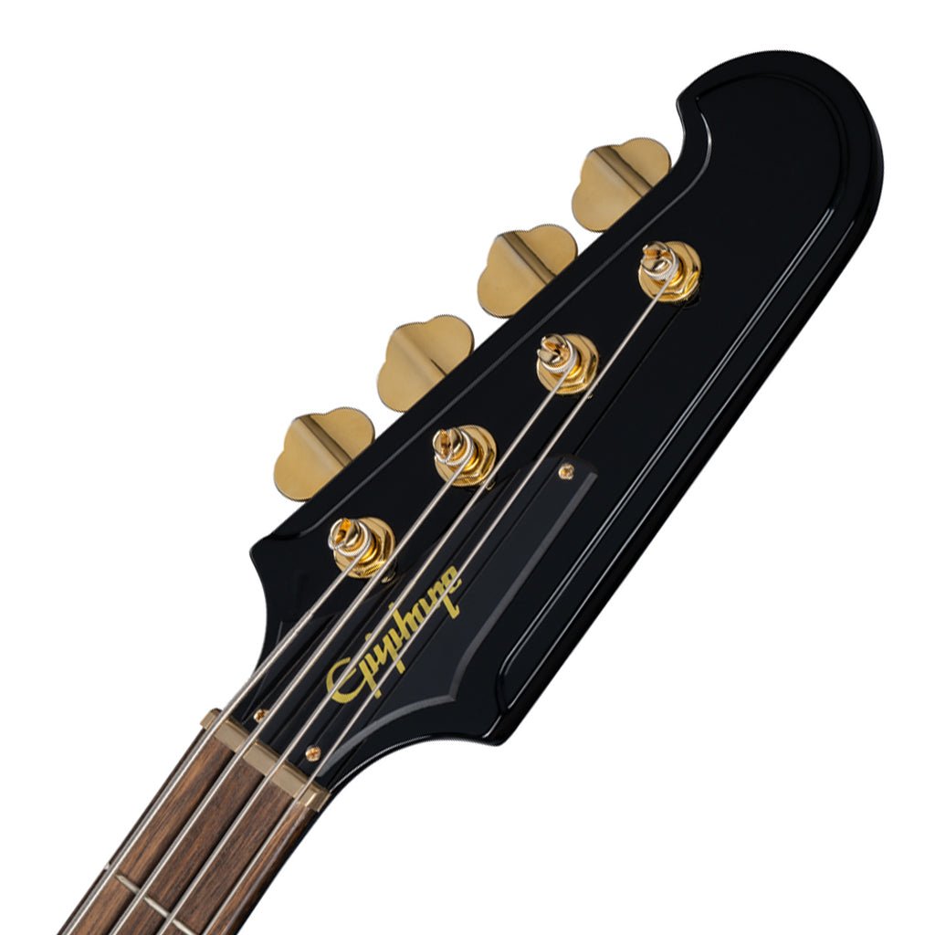 Epiphone Rex Brown Thunderbird Bass in Ebony Bass Guitars Sky Music