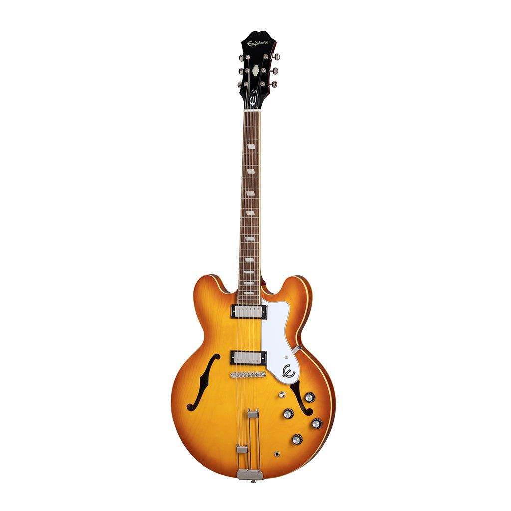 Epiphone Riviera Frequensator Rosewood Fingerboard Electric Guitar - Royal Tan Electric Guitars Sky Music
