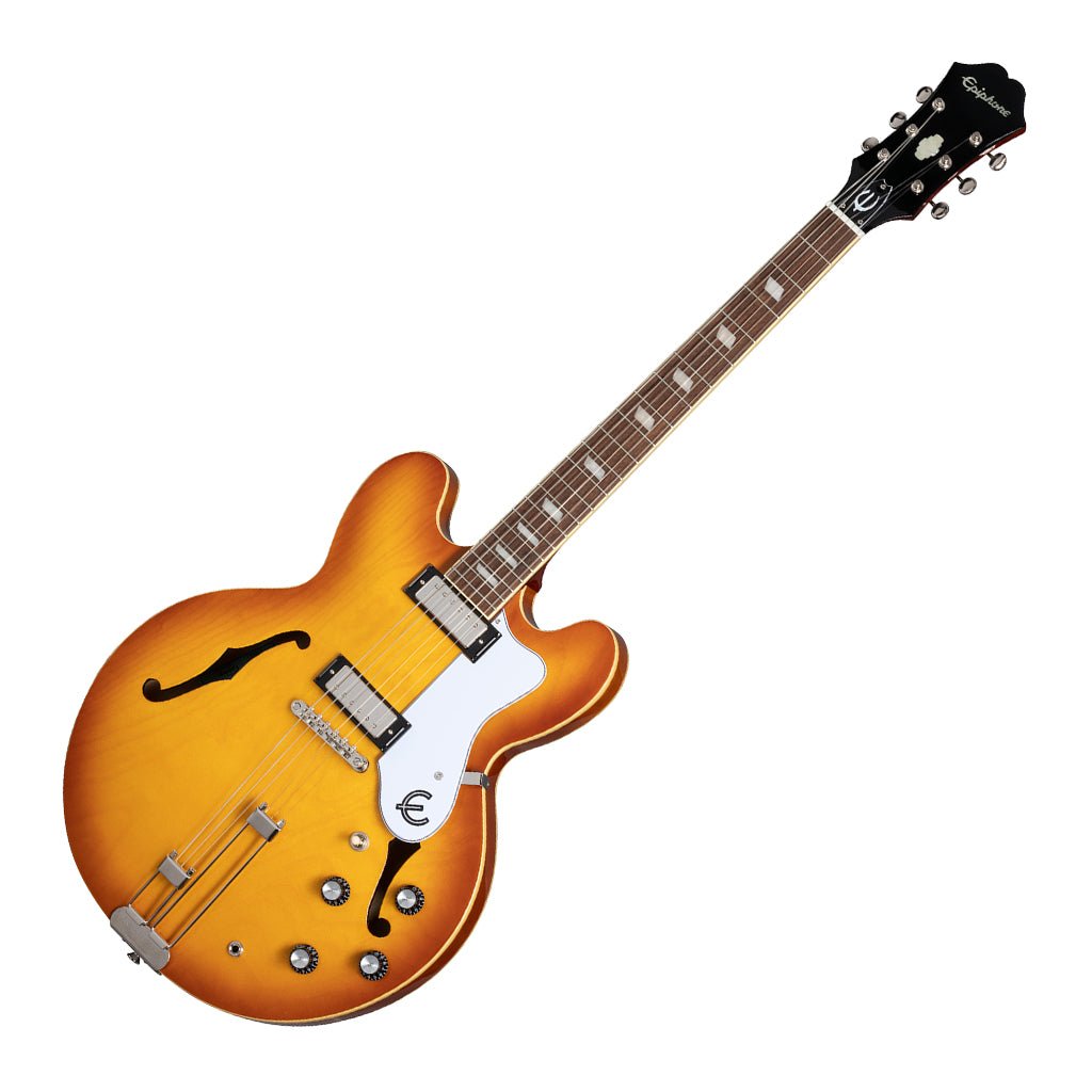 Epiphone Riviera Frequensator Rosewood Fingerboard Electric Guitar - Royal Tan Electric Guitars Sky Music