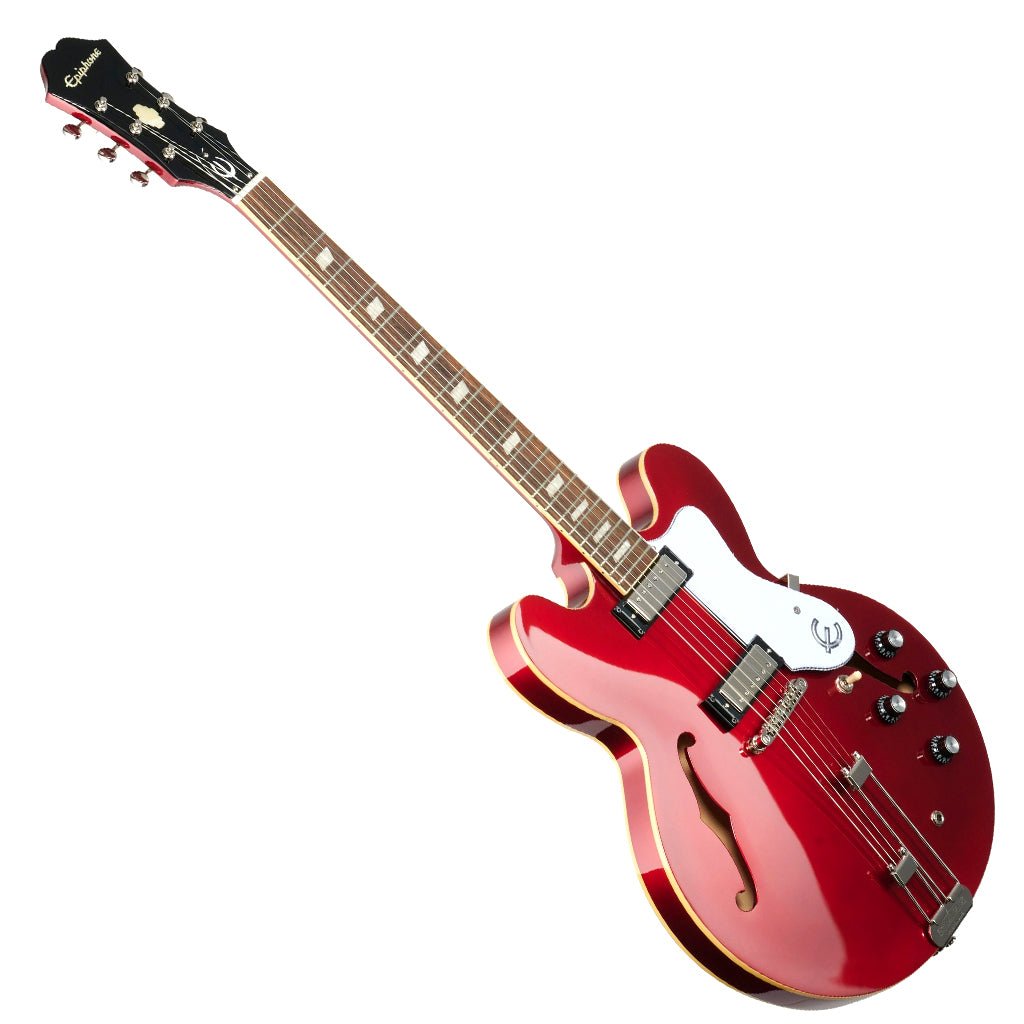 Epiphone Riviera Frequensator Rosewood Fingerboard Electric Guitar - Sparkling Burgundy Electric Guitars Sky Music