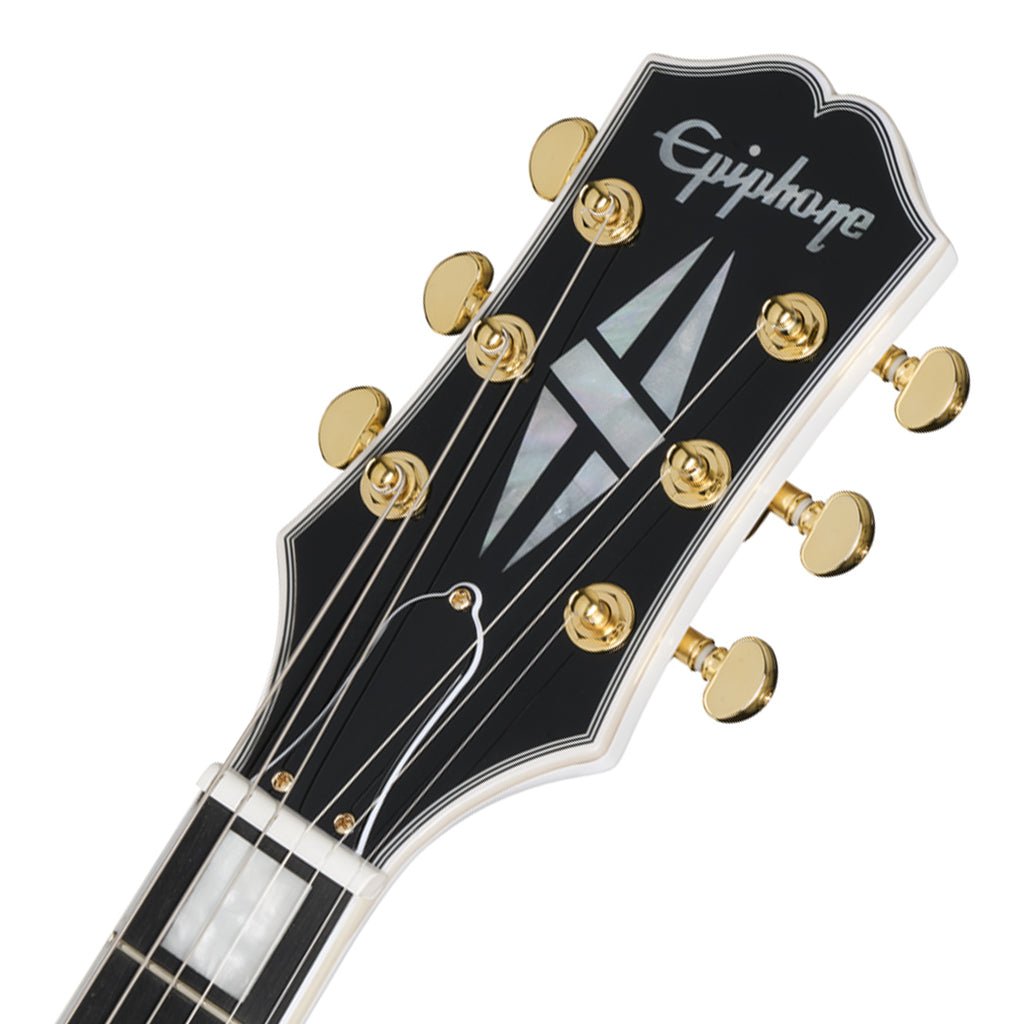 Epiphone SG Custom with Premium Gig Bag - Alpine White Electric Guitars Sky Music