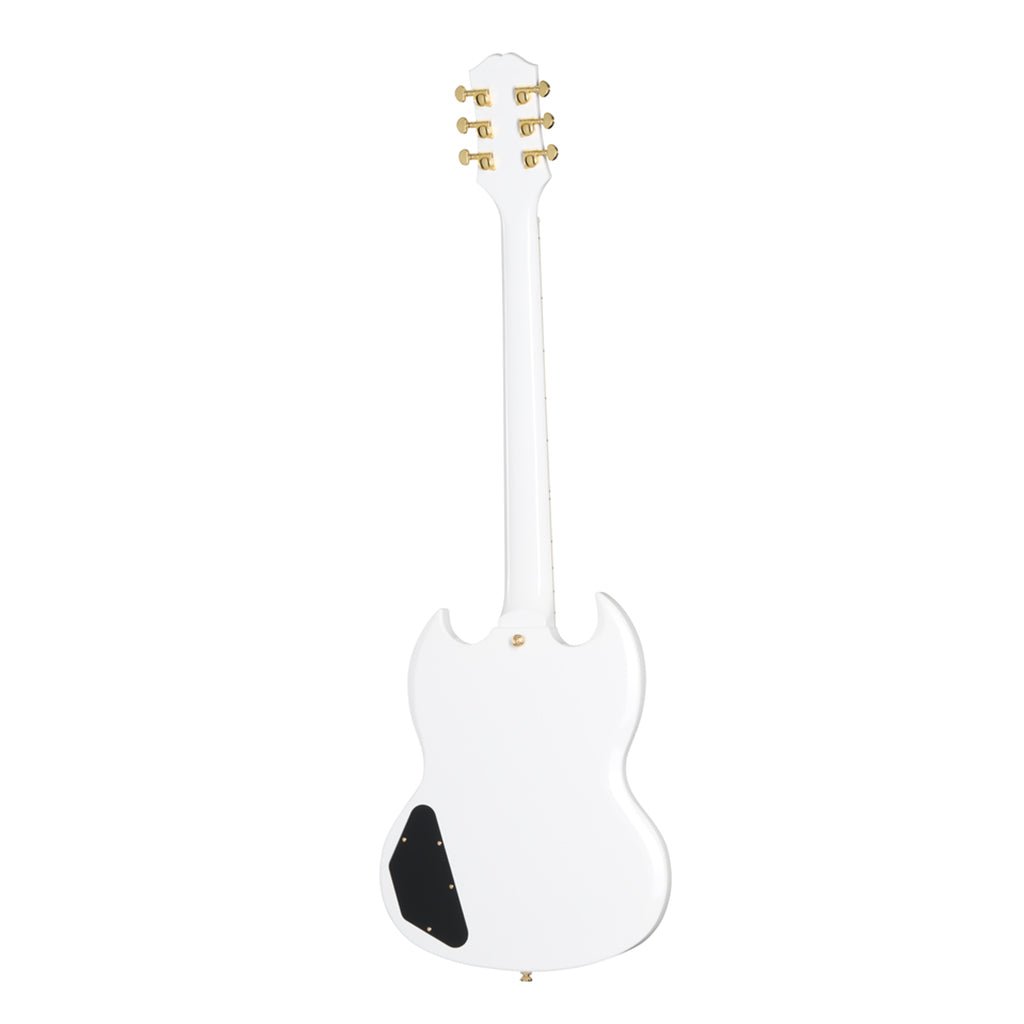 Epiphone SG Custom with Premium Gig Bag - Alpine White Electric Guitars Sky Music
