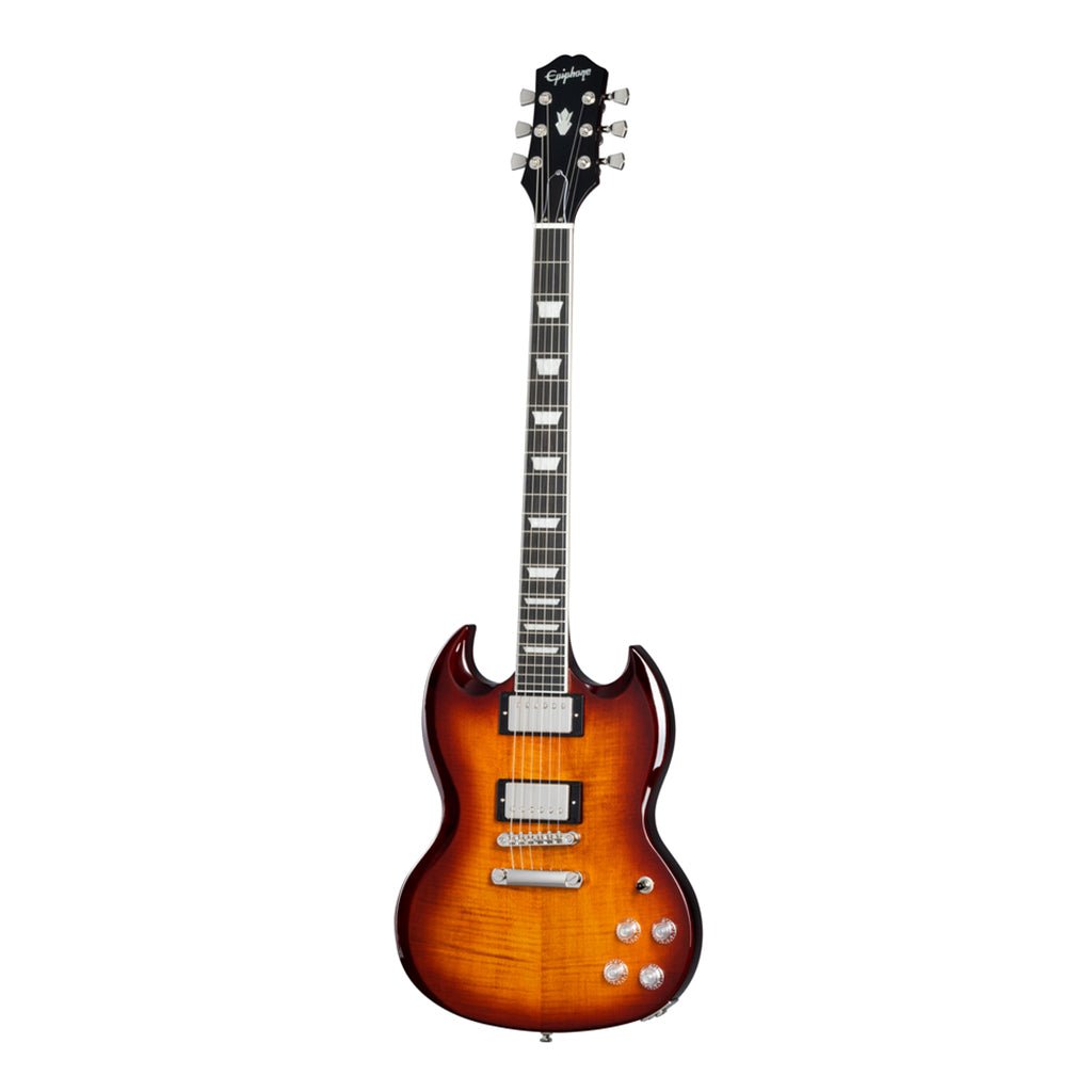 Epiphone SG Modern Figured in Mojave Burst Electric Guitars Sky Music