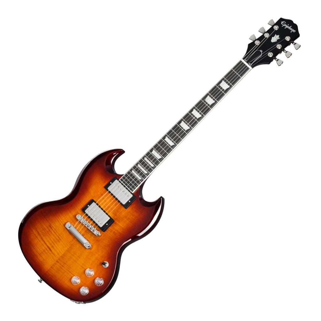Epiphone SG Modern Figured in Mojave Burst Electric Guitars Sky Music