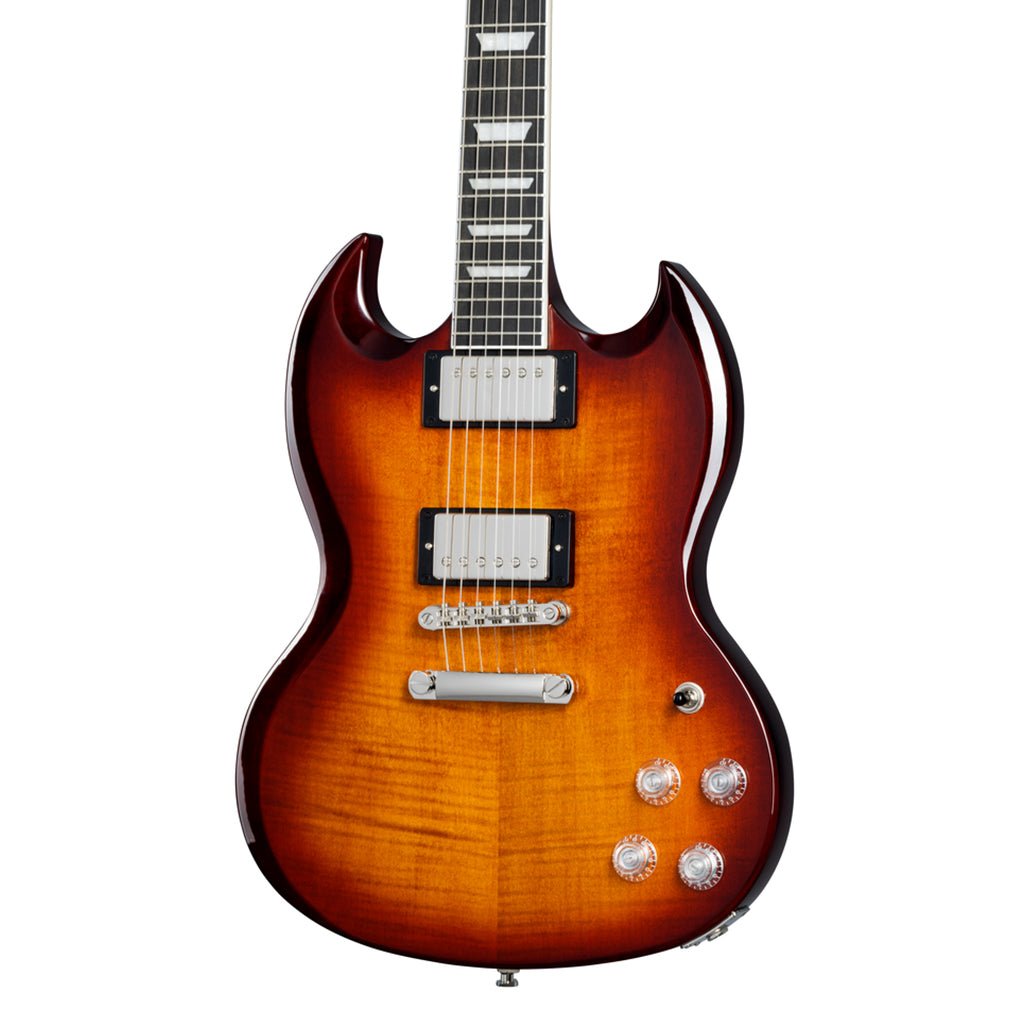 Epiphone SG Modern Figured in Mojave Burst Electric Guitars Sky Music