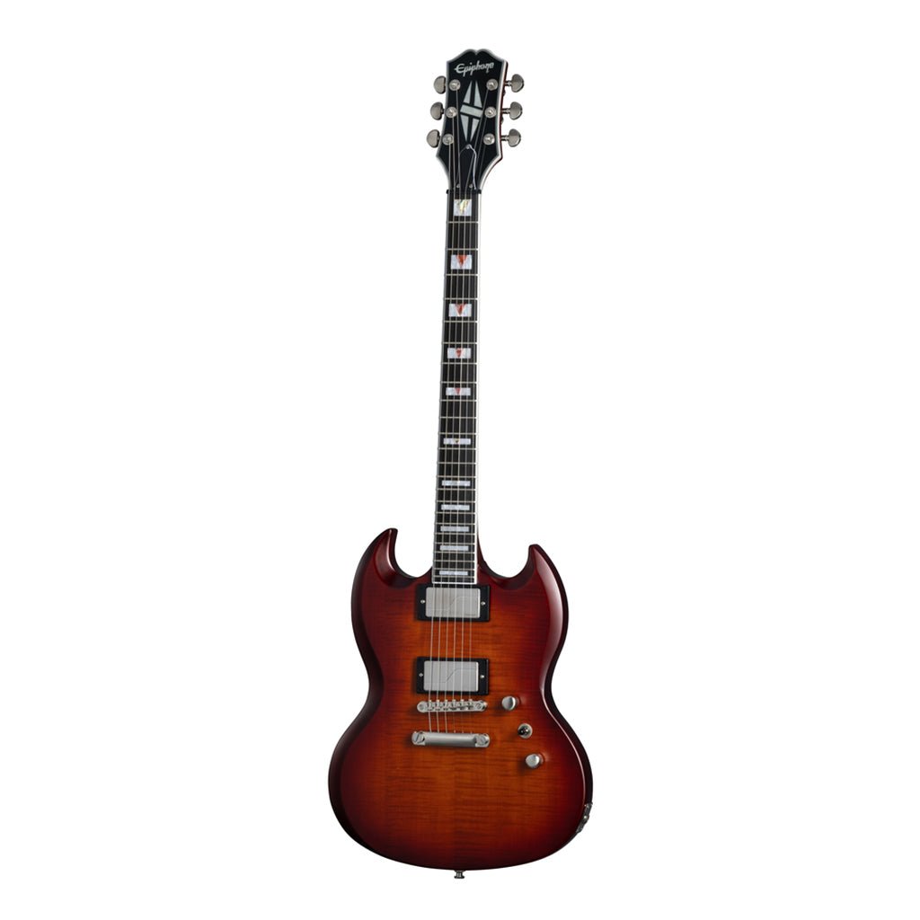 Epiphone SG Prophecy - Aged Bengal Tiger Burst Electric Guitars Sky Music