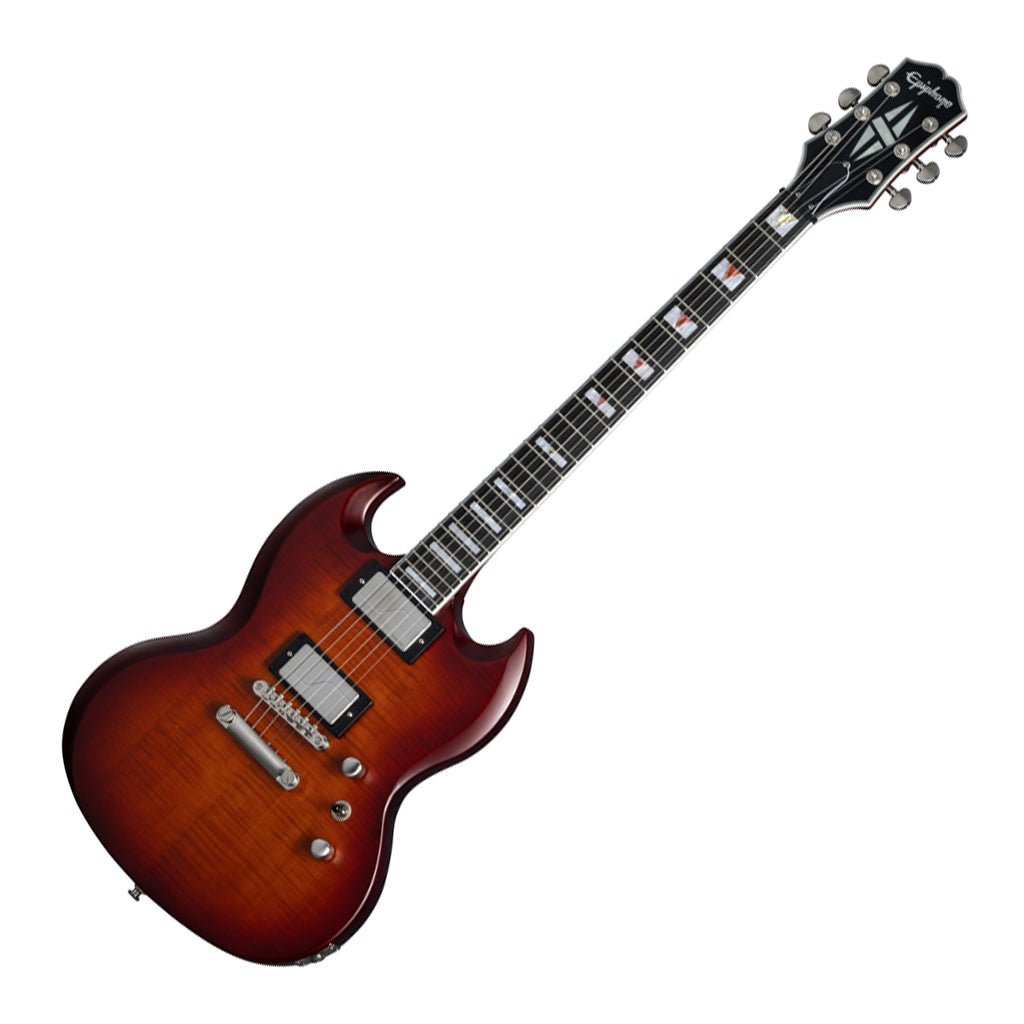 Epiphone SG Prophecy - Aged Bengal Tiger Burst Electric Guitars Sky Music