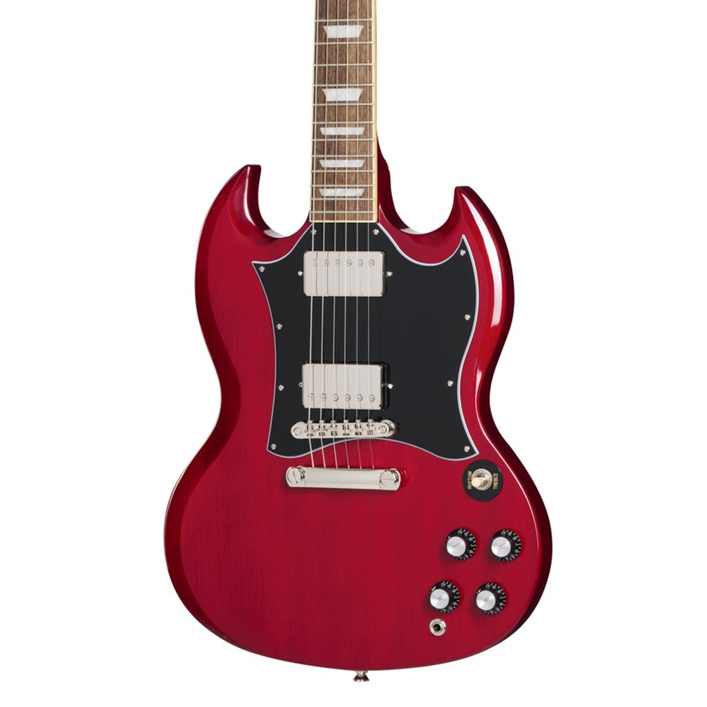 Epiphone SG Standard with Premium Gig Bag - Cherry Electric Guitars Sky Music
