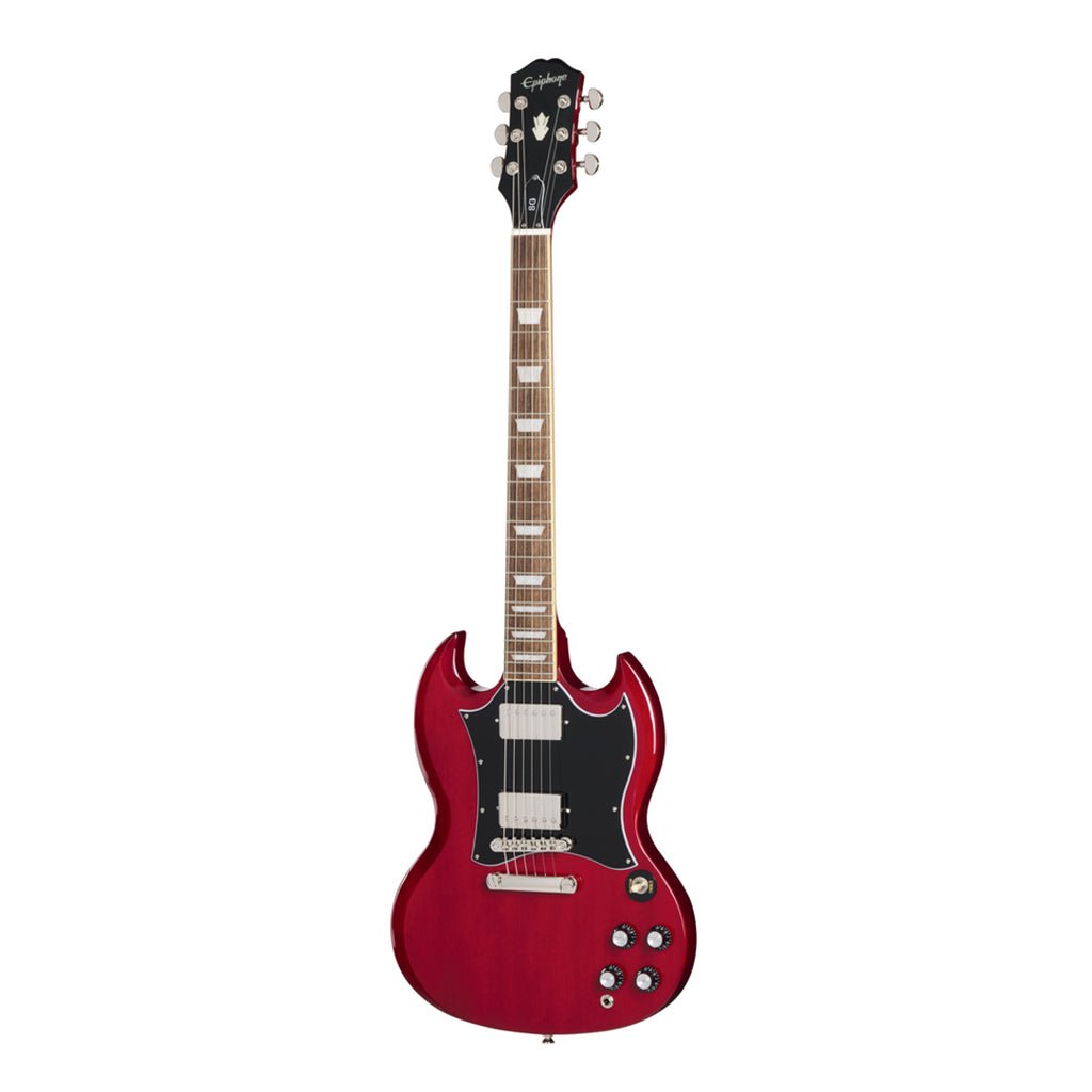 Epiphone SG Standard with Premium Gig Bag - Cherry Electric Guitars Sky Music