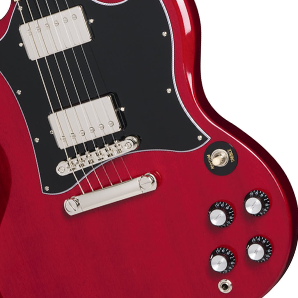 Epiphone SG Standard with Premium Gig Bag - Cherry Electric Guitars Sky Music