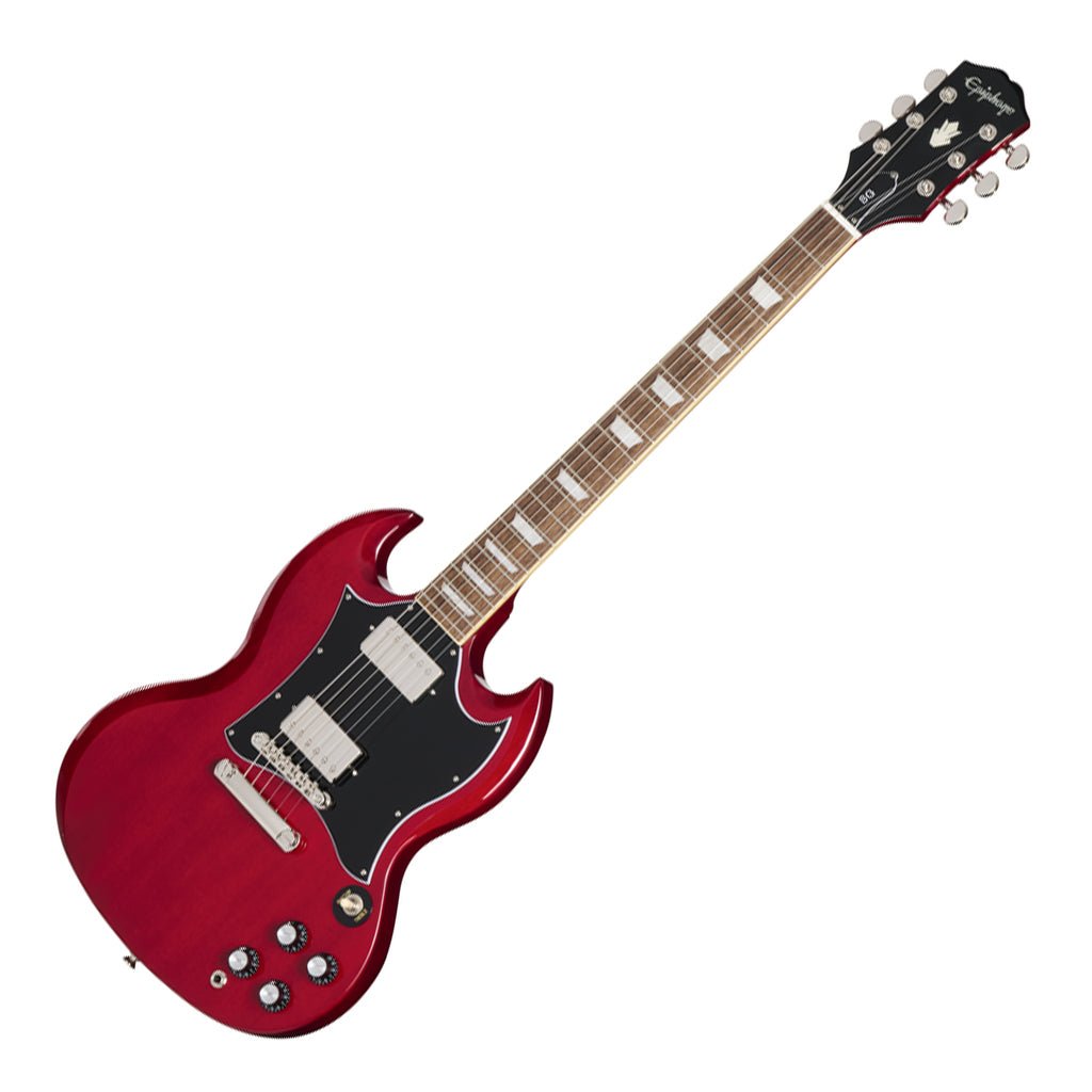 Epiphone SG Standard with Premium Gig Bag - Cherry Electric Guitars Sky Music