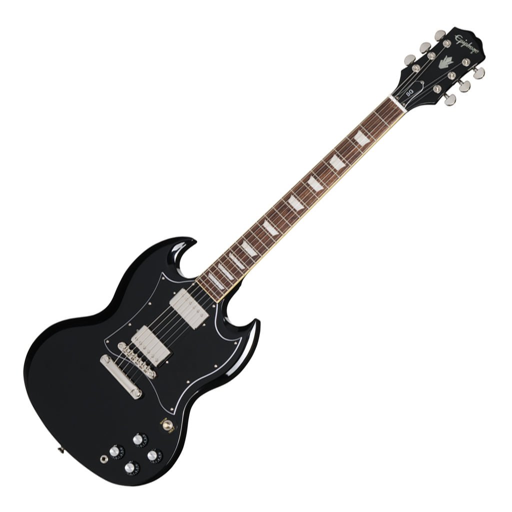 Epiphone SG Standard with Premium Gig Bag - Ebony Electric Guitars Sky Music