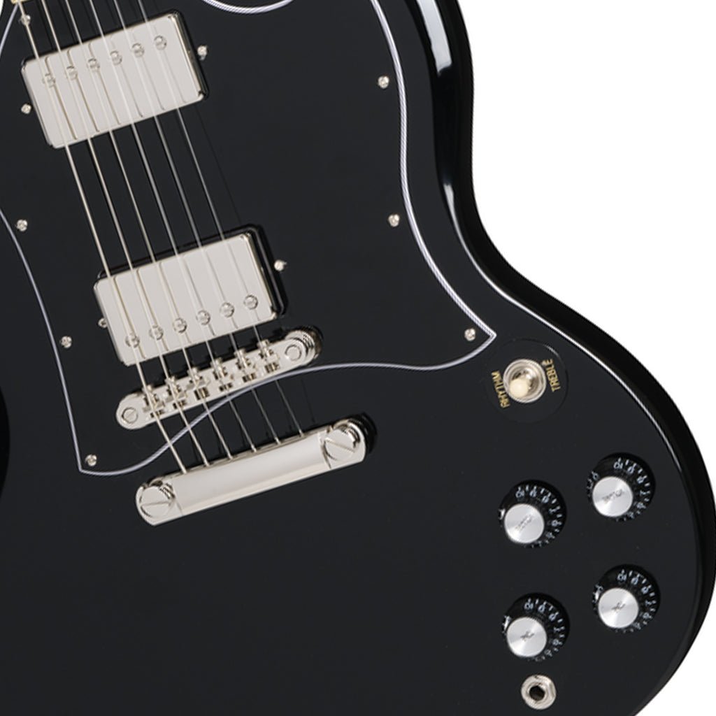Epiphone SG Standard with Premium Gig Bag - Ebony Electric Guitars Sky Music