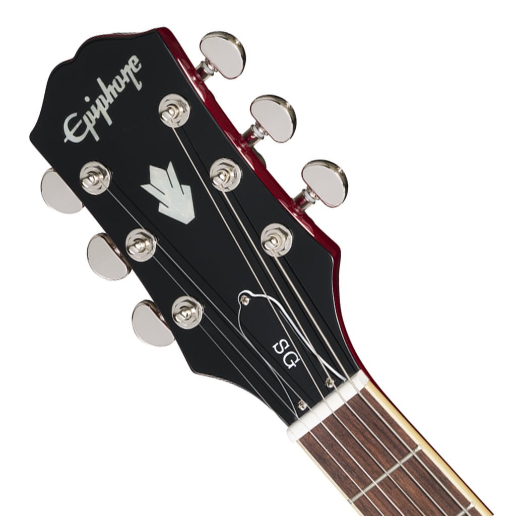 Epiphone SG Standard with Premium Gig Bag Left Handed - Cherry Electric Guitars Sky Music