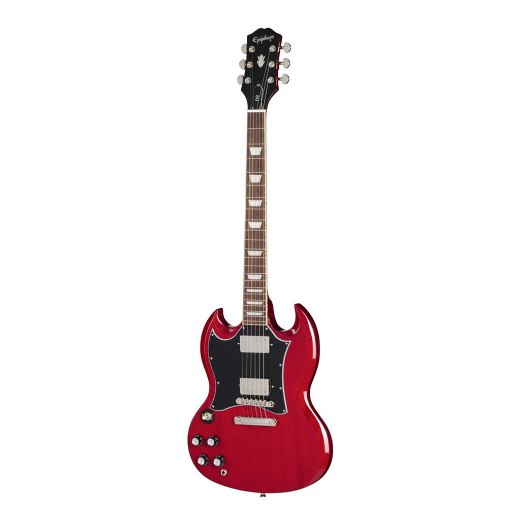 Epiphone SG Standard with Premium Gig Bag Left Handed - Cherry Electric Guitars Sky Music