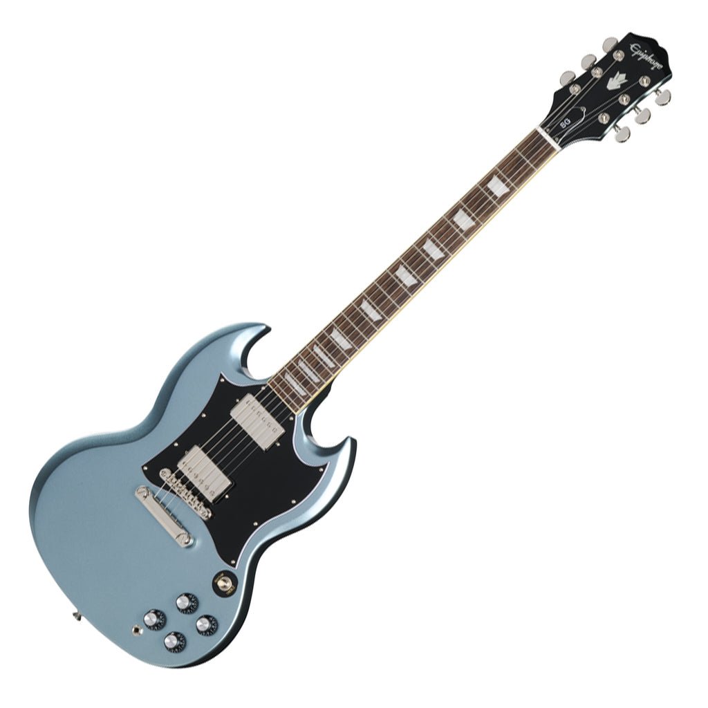 Epiphone SG Standard with Premium Gig Bag - Pelham Blue Electric Guitars Sky Music