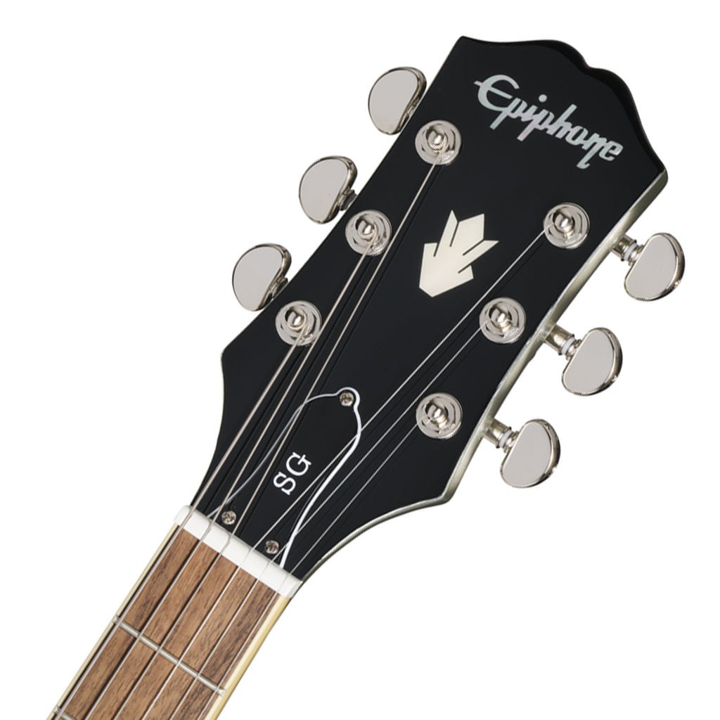 Epiphone SG Standard with Premium Gig Bag - Silver Mist Electric Guitars Sky Music