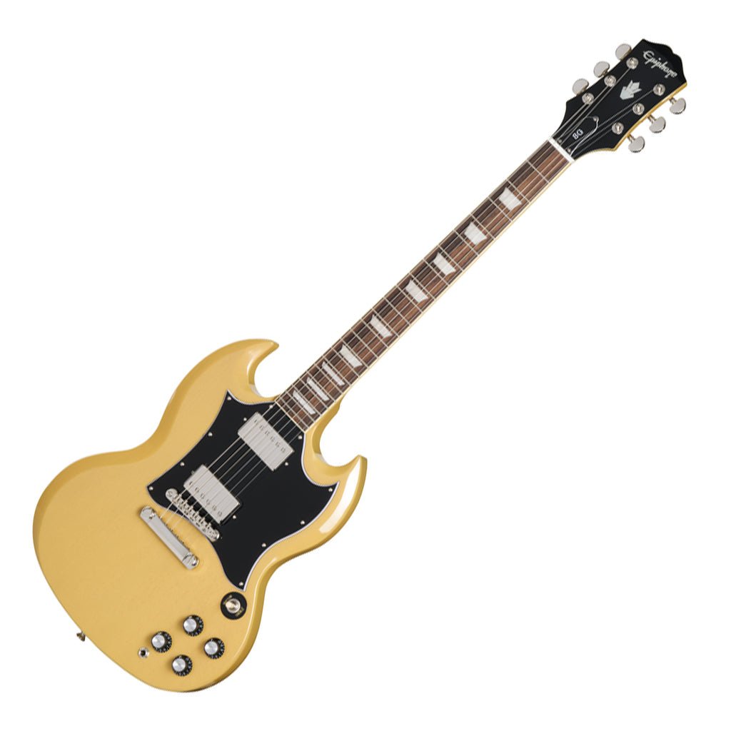 Epiphone SG Standard with Premium Gig Bag - TV Yellow Electric Guitars Sky Music