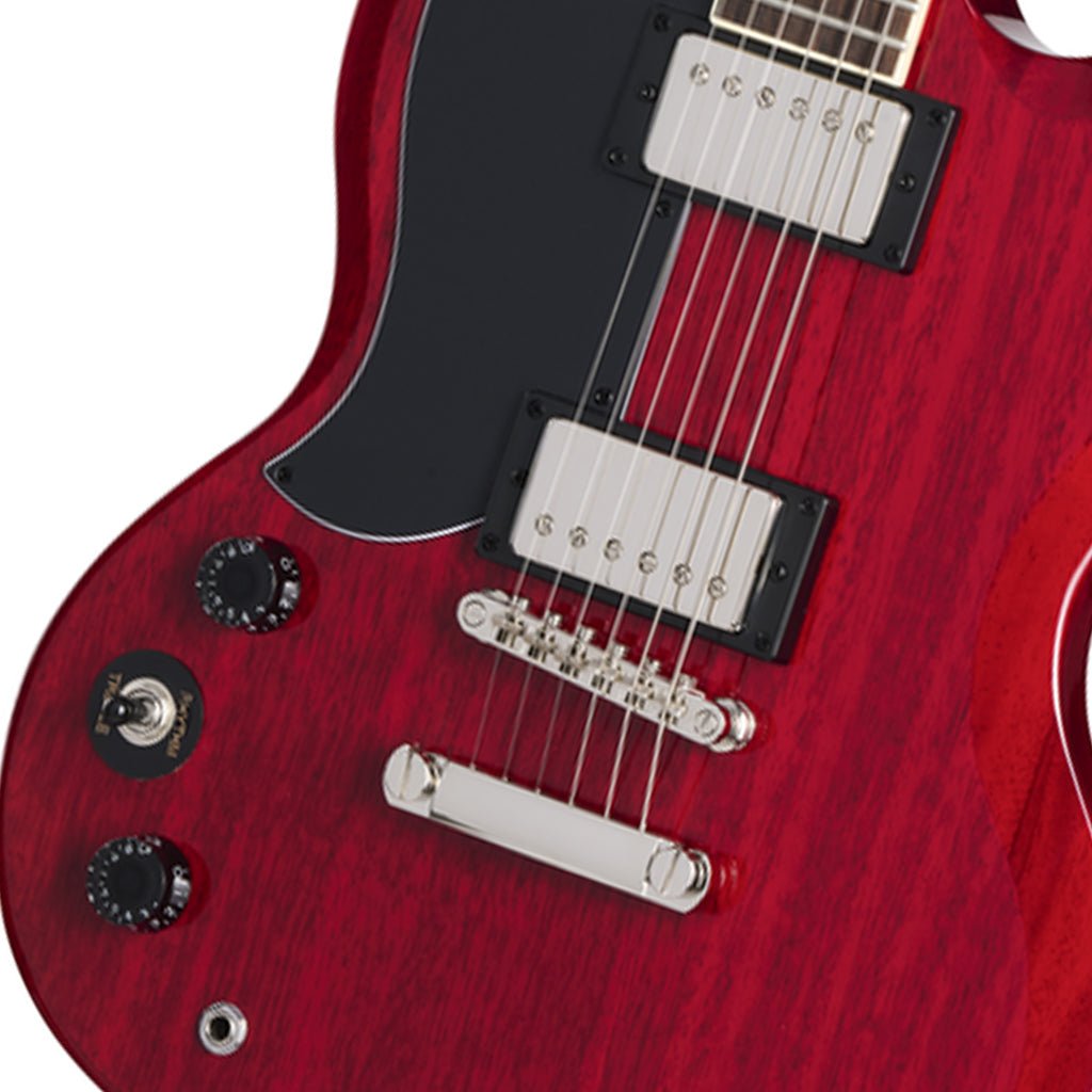 Epiphone SG Tribute - Cherry - Left Handed Electric Guitars Sky Music