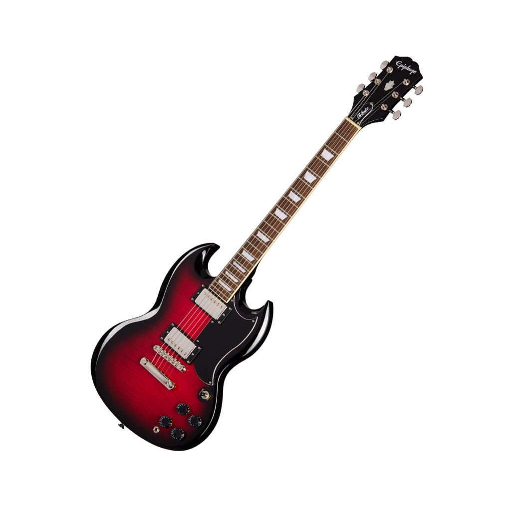 Epiphone SG Tribute Electric Guitar - Cherry Burst Electric Guitars Sky Music