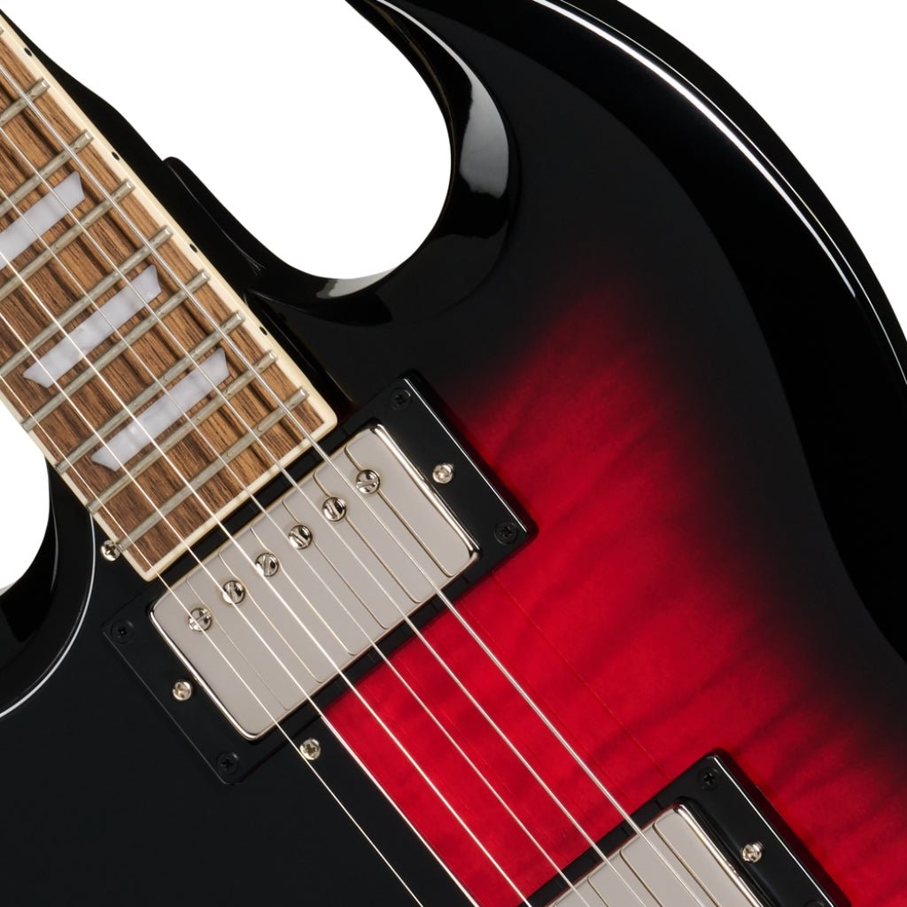 Epiphone SG Tribute Electric Guitar - Cherry Burst, Left Handed Electric Guitars Sky Music