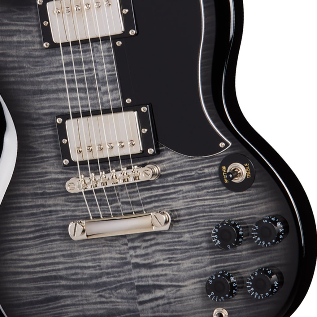 Epiphone SG Tribute Electric Guitar - Ebony Burst Electric Guitars Sky Music
