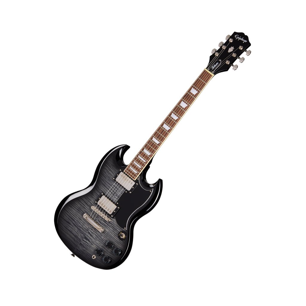 Epiphone SG Tribute Electric Guitar - Ebony Burst Electric Guitars Sky Music