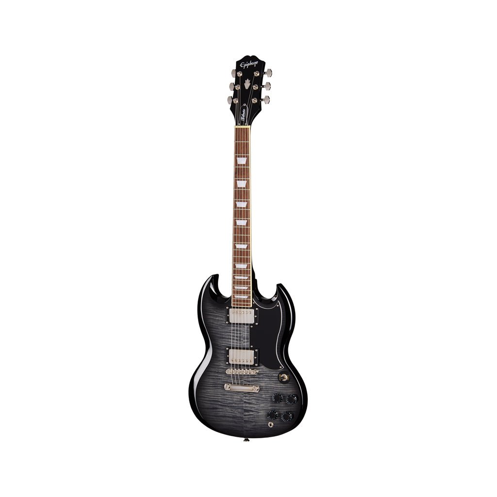 Epiphone SG Tribute Electric Guitar - Ebony Burst Electric Guitars Sky Music