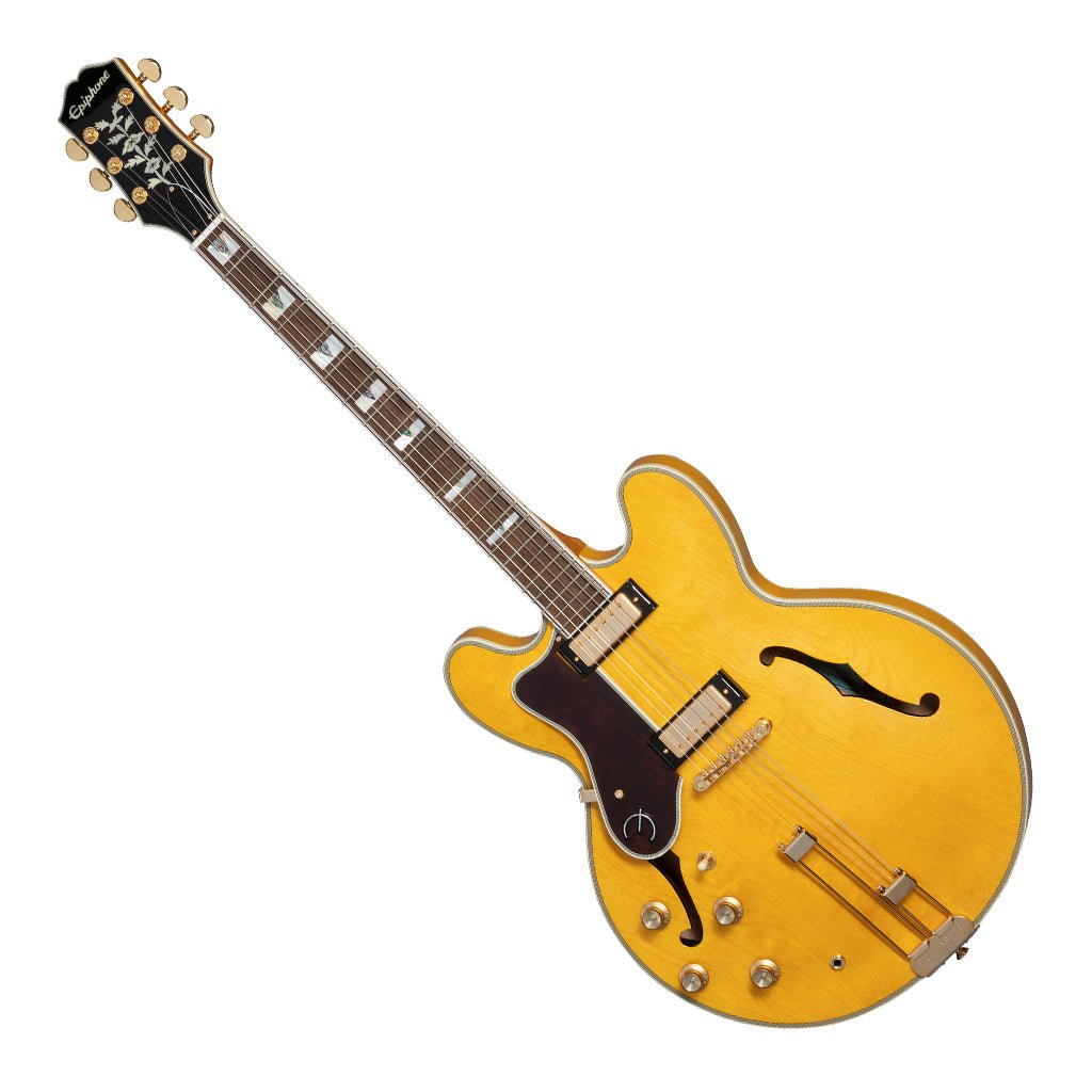 Epiphone Sheraton Frequensator Rosewood LH Semi-Hollow Electric Guitar - Natural Electric Guitars Sky Music
