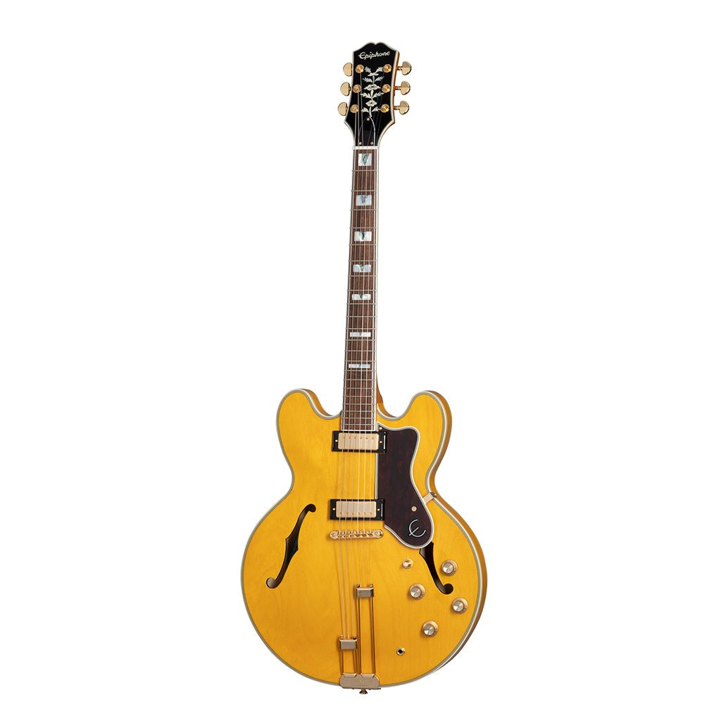 Epiphone Sheraton Frequensator Rosewood Semi-Hollow Electric Guitar - Natural Electric Guitars Sky Music