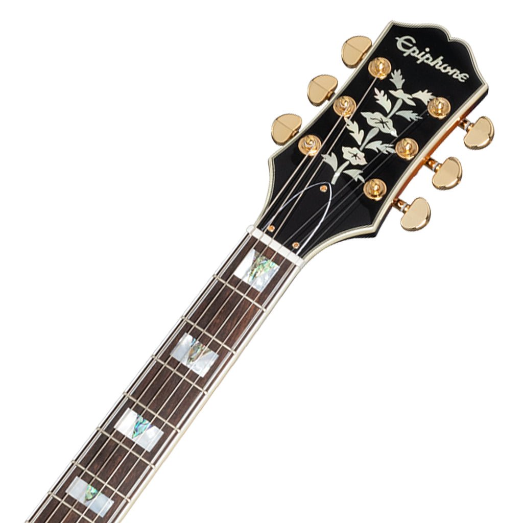 Epiphone Sheraton Frequensator Rosewood Semi-Hollow Electric Guitar - Vintage Sunburst Electric Guitars Sky Music