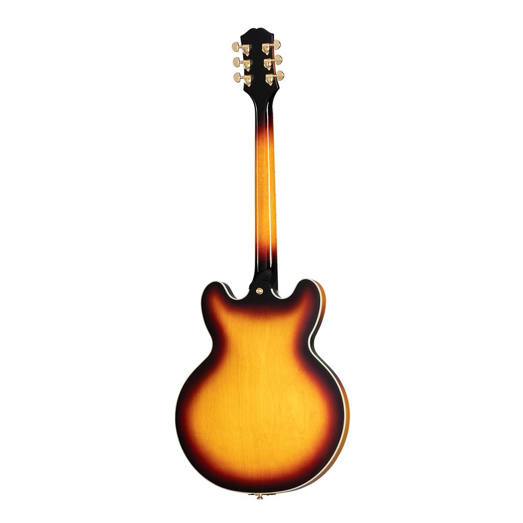 Epiphone Sheraton Frequensator Rosewood Semi-Hollow Electric Guitar - Vintage Sunburst Electric Guitars Sky Music
