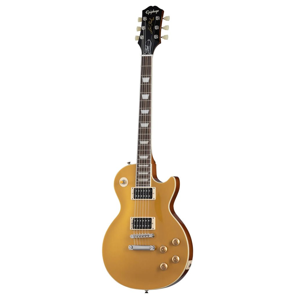 Epiphone Slash Signature Les Paul Electric Guitar w/Case - Metallic Gold Electric Guitars Sky Music