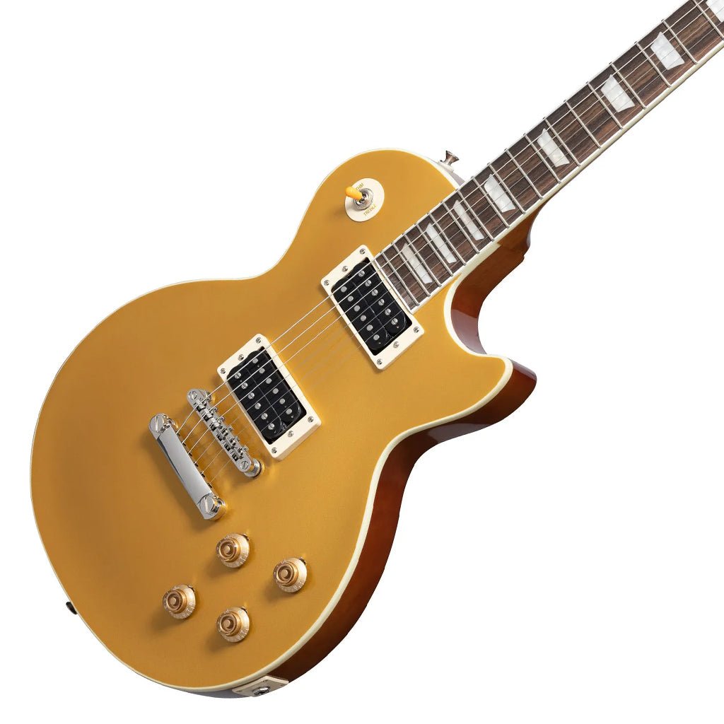 Epiphone Slash Signature Les Paul Electric Guitar w/Case - Metallic Gold Electric Guitars Sky Music