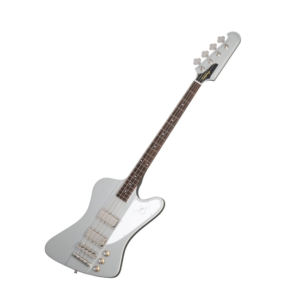 Epiphone Thunderbird 64 Bass Rosewood Fingerboard - Silver Mist Bass Guitars Sky Music